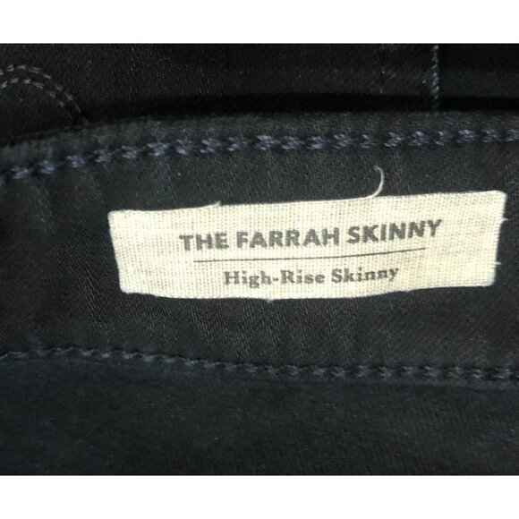 AG Adriano Goldschmeid The Farrash Skinny Womens 28R Dark Wash Blue Jeans 28x31 - Picture 4 of 8